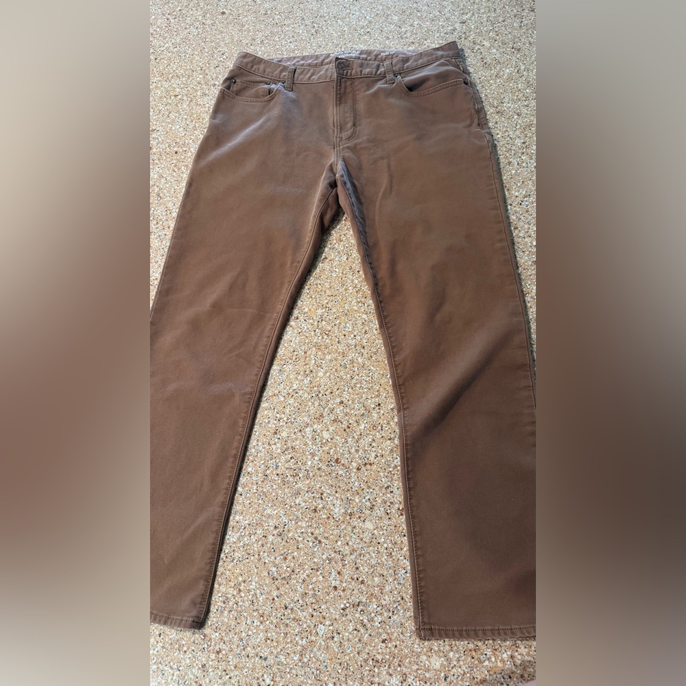 Banana Republic Tan Slim Fit Jeans (35 waist and 32 in length)